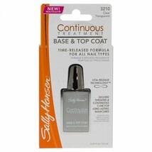 Sally Hansen Continuous Treatment Base &amp; Top Coat Clear *Twin Pack* - £7.45 GBP