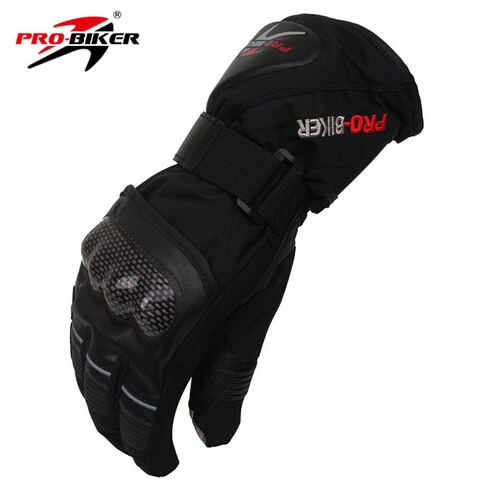 Thermal Warm Skiing Snowmobile Gloves Winter Motorcycle Racing Riding Gloves Men - £324.69 GBP