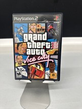 GTA Grand Theft Auto: Vice City Greatest Hits PS2 Complete w/ Manual &amp; Map - £11.78 GBP