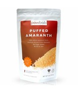 powbab Puffed Amaranth - 100% Organic Amaranth Puffs, Popped, Unsweetene... - £14.69 GBP