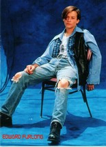 Edward Furlong teen magazine poster clipping 90&#39;s open legs ripped jeans... - $9.99