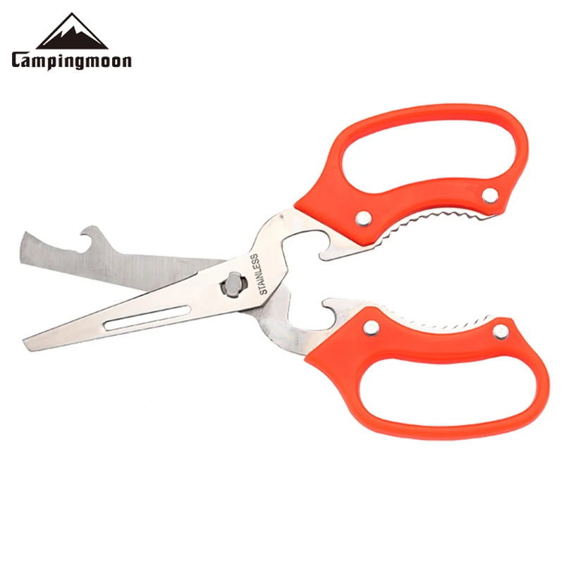 Outdoor Camping Multifunctional Scissors Stainless Steel Professional Kitchen - £9.91 GBP