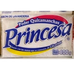 Princesa Laundry Bar Soap ( Jabon De Barra ) 4 Of 350g Each Free Shipping - $445.24 MXN