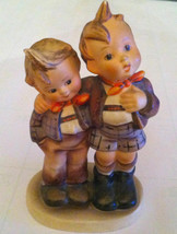 5&quot; Goebel Figurine #123 &quot;Max And Moritz&quot; 1930 TMK-3 Mi Hummel Signature On Base - £77.86 GBP