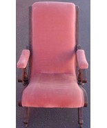 Victorian Lounge Rocking Chair– VGC – BEAUTIFUL CARVED DETAILS – WELL CA... - €338,04 EUR