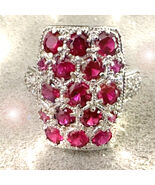 HAUNTED RING RUBY GRID OF THE IMMPORTAL FLAME HIGHEST LIGHT COLLECT MAGICK - $787.77