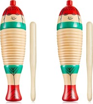 2 Pieces Colorful Fish Shaped Guiro Instrument Latin 9.06 x 6.3 x 2.2 in... - $18.71