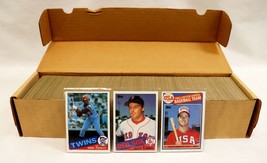 1985 Topps Baseball Complete Set 792 Cards Mark McGwire Puckett Clemens Rookies - £118.69 GBP