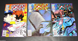 3 1989 NOW Comics SPEED RACER #21, 22, 23 F-VF Suzanne Dechnik Art - $15.99