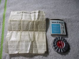 VTG 1969 Walk-A-Matic Made in Japan Pedometer in Box 76333 unused - $15.83