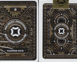 Mechanic Glimmer Deck Playing Cards Poker Size USPCC Gold Marked Limited... - $21.77