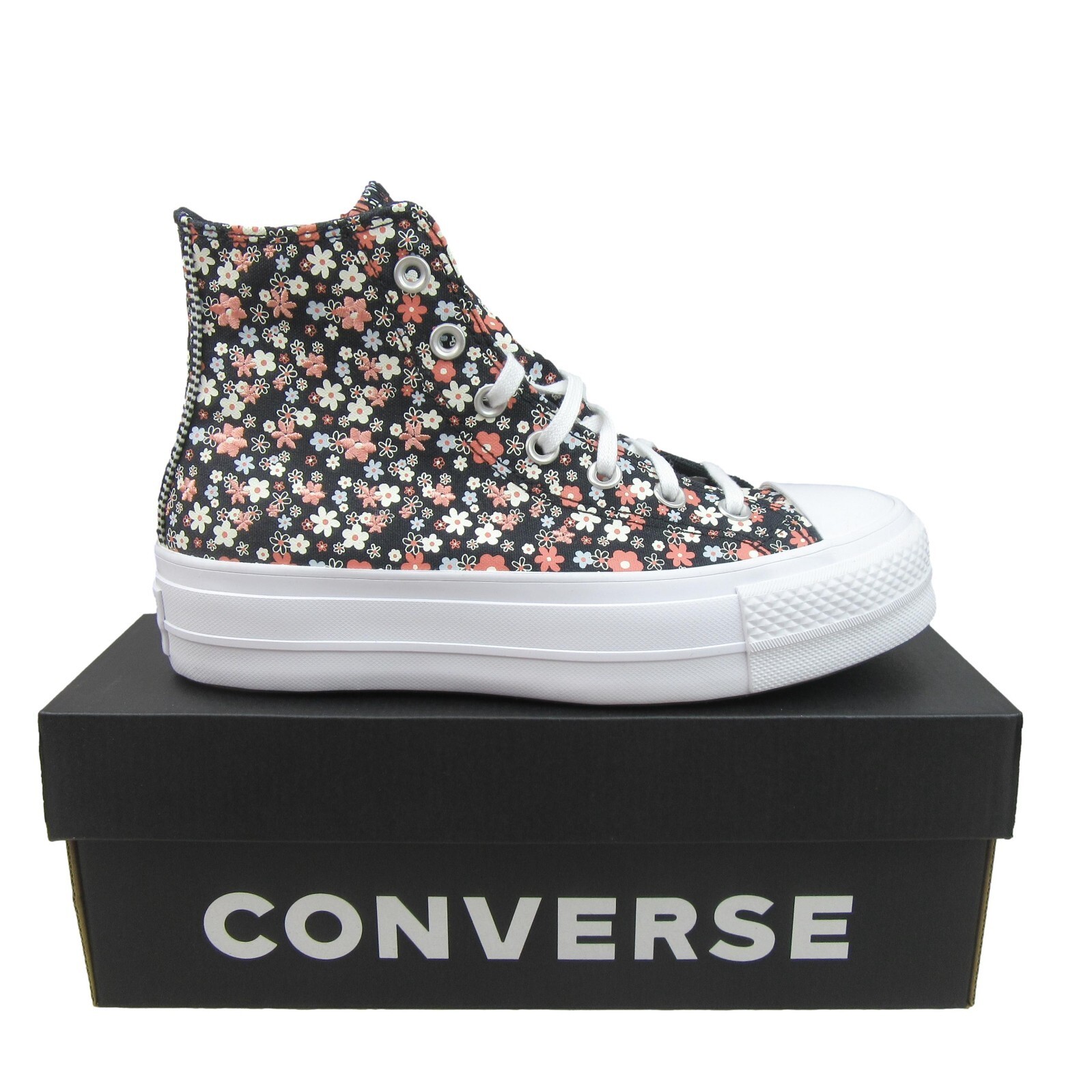 Converse CTAS Lift Platform Petite Floral Petals Womens Size 7.5 NEW A14... - $54.95