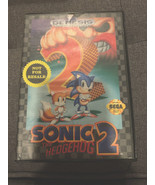 Sonic the Hedgehog 2, Complete CIB &amp; Clean + Hangtab Sega Genesis RETAIL... - $38.90 CAD