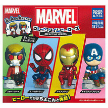 Marvel Break Time Heroes Mini Figure Collection - Complete Set of 4 - £21.45 GBP