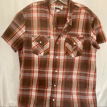 Rare Vintage Rockabilly Pearl Snap Shirt Size Large Unisex Men’s Tag - £12.50 GBP