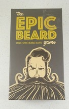 The Epic Beard Game Cards Chips Beards Bluffing Game New In Box - $18.58