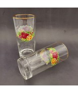 Set Of 2 Royal Albert Old Country Roses Highball Glasses Vintage - $769.00 MXN