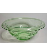 Hazel Atlas Uranium Green 6.75&quot; bowl Rest Well Pattern - $25.00