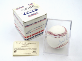 Gaylord Perry Signed Baseball COA w/ Case 1996 Superstar Square - £18.47 GBP