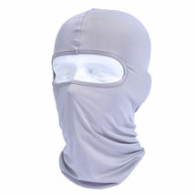 LightGray Balaclava Anti SunUV Mask Full Face Windproof Sports Headwear ... - £14.03 GBP
