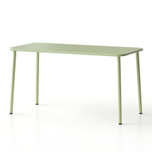 Sella Green Outdoor Dining Table - Villa Courtyard Garden Waterproof - $5,013.96 MXN