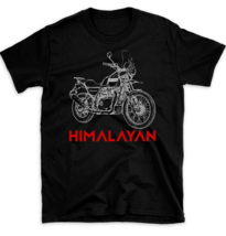 Royal Enfield Himalayan Adventure MOTORCYCLE T SHIRT, Printed in USA - £15.91 GBP