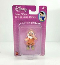 Vintage Snow White &amp; the Seven Dwarfs Action Figure Doc Mattel 2001 NEW SEALED - £7.70 GBP