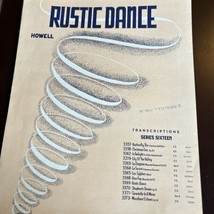Rustic Dance Sheet Music #3369 Seties 16 Howell Century Music Sheet Music - £14.87 GBP