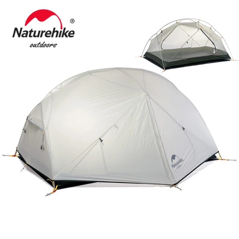 Naturehike Mongar 2 Tent 2 Person Backpacking Tent 20D Ultralight Travel Tent - £97.82 GBP+