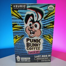 Punk Bunny Coffee Medium Dark Roast Last Ride In Coffee 10 ct K-Cup Pod ... - $15.51