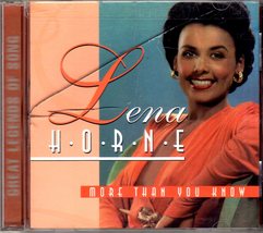 LENA HORNE - More Than You Know Audio CD  - $4.90
