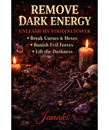 Remove Dark Energy Spell Voodoo Ritual, Break Curses Hexes, Black Magic ... - $260.00