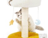 Cat Activity Tree Scratching Post With Cloud Bed &amp; 2 Toys For All Kinds ... - $34.19