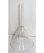 Pyrex 60 Degree Clear Glass Funnel EUC - $149.45 MXN