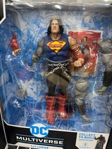 SUPERMAN McFarlane Multiverse * DC Comics  * 7&quot; Action Figure BAF Darkfa... - £9.59 GBP