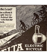 1923 Delta Bicycle Lamps 1 Advertisement Transportation Ephemera 4.5 x 4... - $373.69 MXN