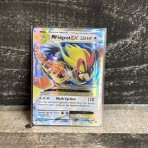 Mega Pidgeot EX 65/108 LP Ultra Rare Holo Full Art XY Evolutions Pokemon Card - £3.49 GBP
