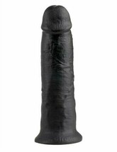 King Cock 10-Inch Cock - Black - £32.11 GBP