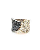 &quot;Bicolor Ring 18kt. Elegance Diamonds.&quot; - £4,247.58 GBP