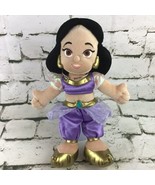Disney Aladdin Princess Jasmine Plush Soft Toddler Doll Purple Outfit St... - £7.77 GBP