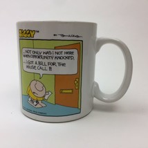 Vtg Ziggy Coffee Tea Mug Cup Opportunity Knocked 1981 11 fl oz 3 5/8” Ta... - £9.38 GBP