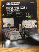 VTG 1993 Beck/Arnley Worldparts Parts Service Tools &amp; Specifications Cat... - £19.07 GBP