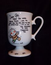 So Glad Make Grandmas Too Vtg GRANDMA Mug DEAR GOD KIDS 1983 - $269.75 MXN