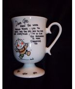 So Glad Make Grandmas Too Vtg GRANDMA Mug DEAR GOD KIDS 1983 - $269.75 MXN