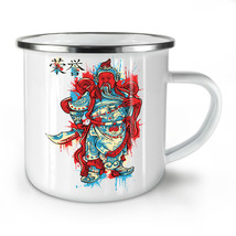 Cool Japan Knight NEW Enamel Tea Mug 10 oz | Wellcoda - £20.13 GBP