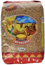 Buckwheat Groats 1,5 kg Russkoe pole Made in Russia NON-GMO Крупа Гречне... - $18.80