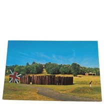 Postcard Fort Necessity National Battlefield Visitor Center Uniontown PA Chrome - £5.51 GBP