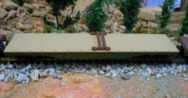 HO Scale: Mantua Great Northern Flat Car #42953 Car; Rare Model Railroad... - $9.95