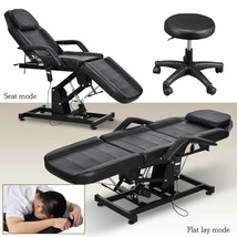 Beauty Black FULLY Electric Adjustable Facial Bed Massage Table Studio F... - $655.99