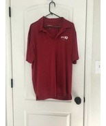  Sport-Tek Men’s Polo Shirt Lead19 Africa Size 2XL Activewear Burgundy  - $36.26